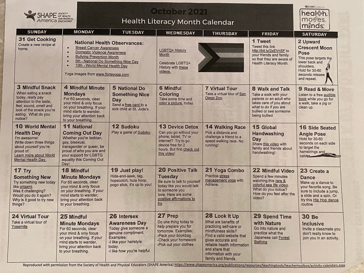 LGBT Calendars… In Kindergarten?